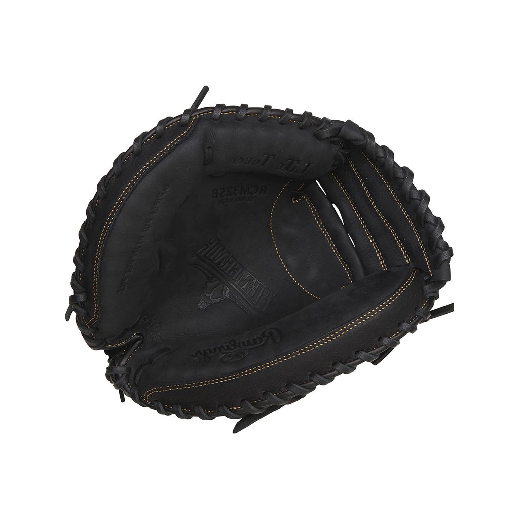 Guante Para Catcher Beisbol Rawlings Renegade RCM325B Negro 32.5 in Lanzador Zurdo