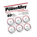 Pack 6 Pelotas Para Maquina Heater Power Alley Seamed 60 MPH