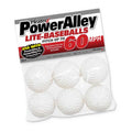 Pack 6 Pelotas Para Maquina Heater Power Alley 60 MPH Blanco