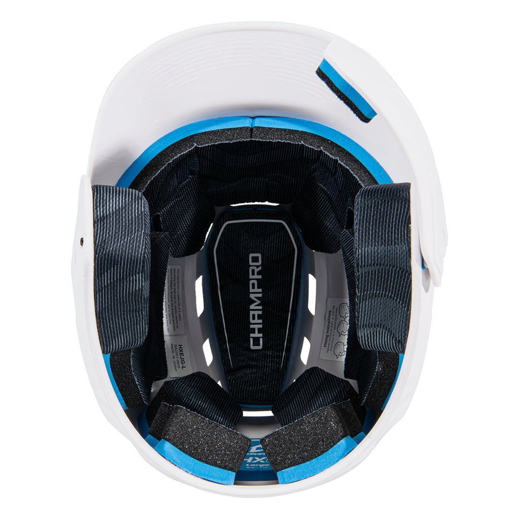 Casco Beisbol Softbol Champro HXE Mate Con Protector De Mandíbula HXEMJG Bateador Derecho/Zurdo