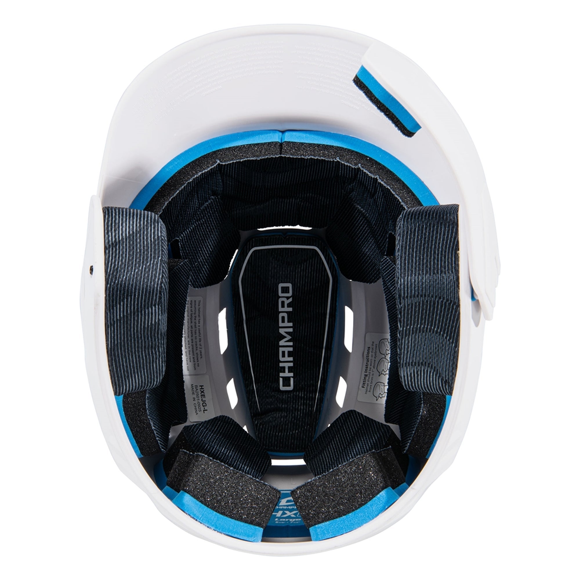 Casco Beisbol Softbol Champro HXE Mate Con Protector De Mandíbula HXEMJG Bateador Derecho/Zurdo