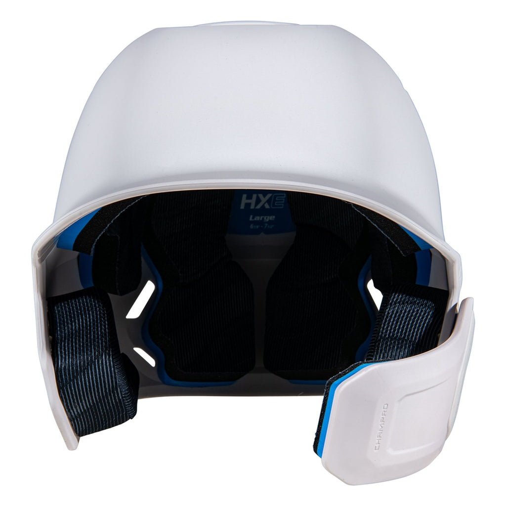 Casco Beisbol Softbol Champro HXE Mate Con Protector De Mandíbula HXEMJG Bateador Derecho/Zurdo