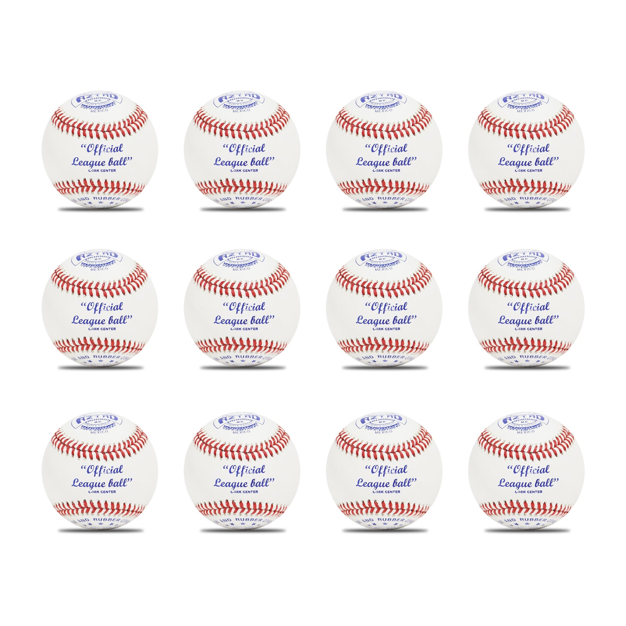 Pelota Beisbol Profesional De Piel 4 Estrellas Aztro
