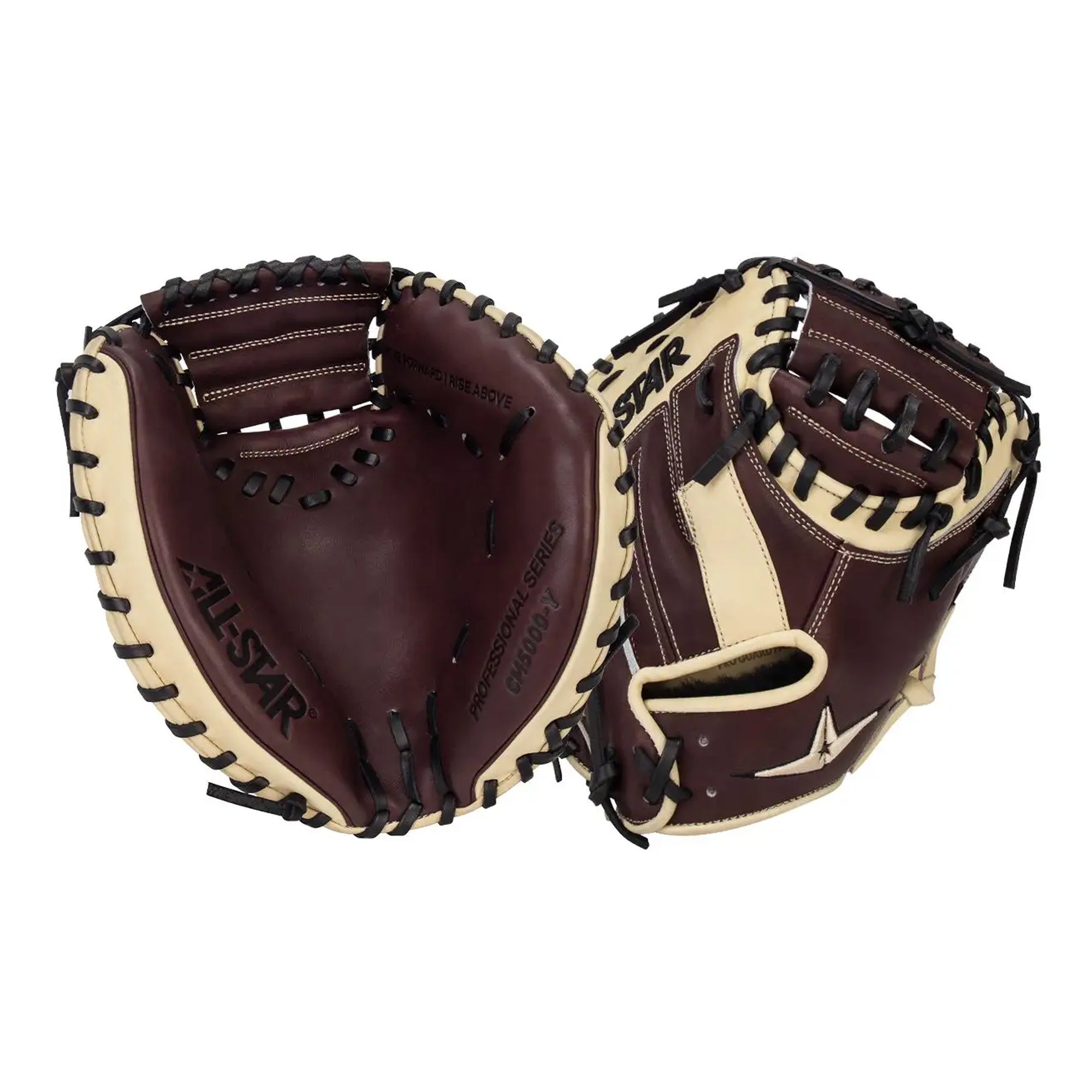 Guante Para Catcher Beisbol All Star S7 Elite Pro Travel Fit CM5000-PTF-RHT-COF_BLK 33 in