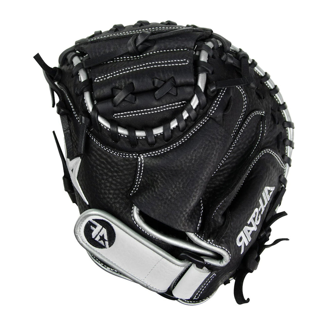 Guante Para Catcher Softbol Fastpitch All Star Framer CMW150TM-LHT-BK_WH 29.5 in Lanzador Zurdo