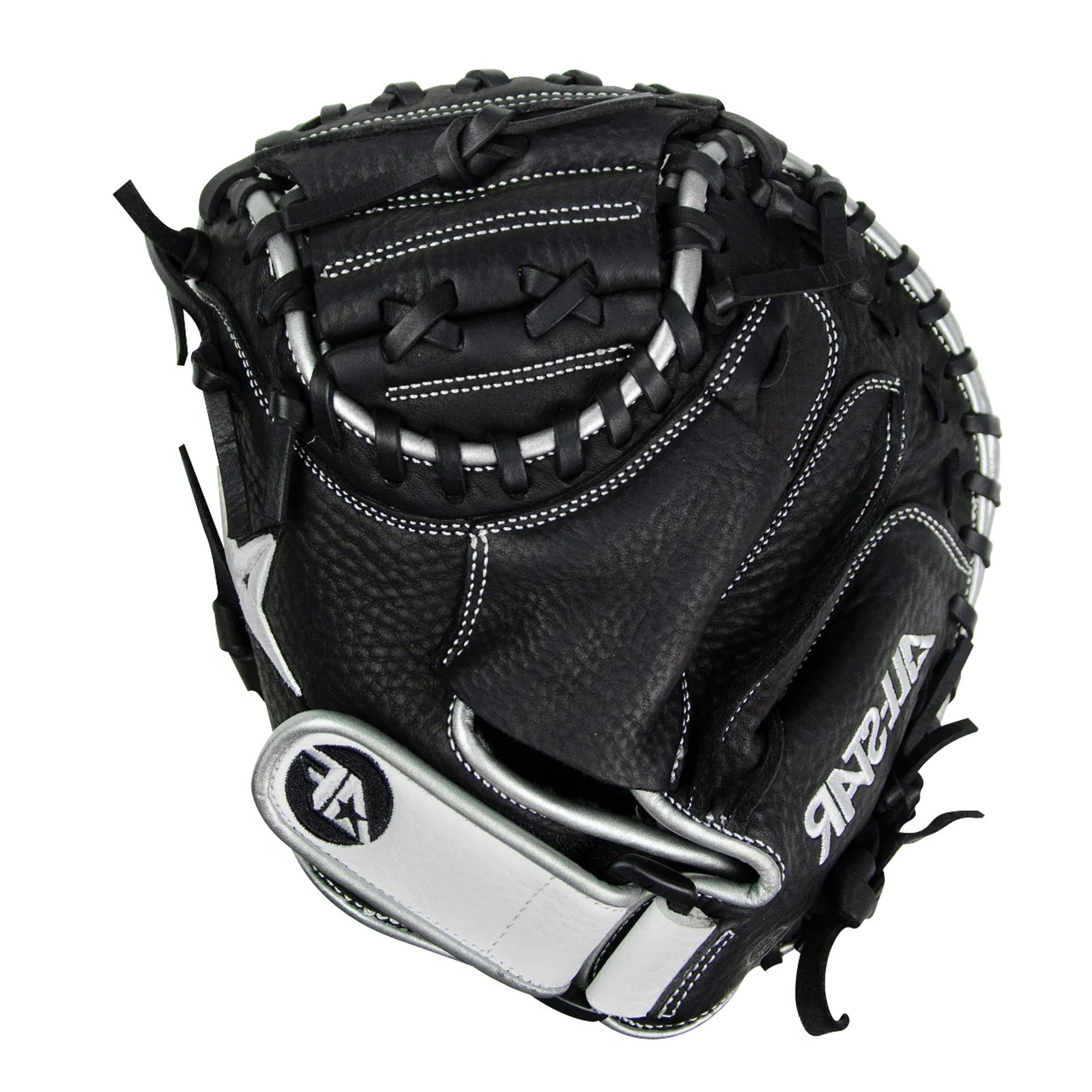Guante Para Catcher Softbol Fastpitch All Star Framer CMW150TM-LHT-BK_WH 29.5 in Lanzador Zurdo