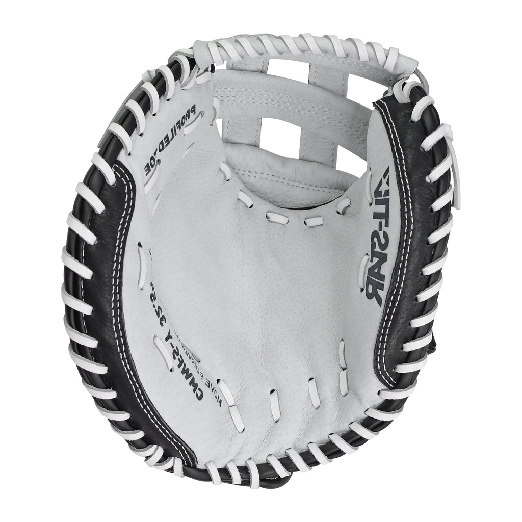 Guante Para Catcher Softbol Fastpitch All Star Future Star Series CMW-FS-Y-LHT-WH_BK 32.5 in Lanzador Zurdo