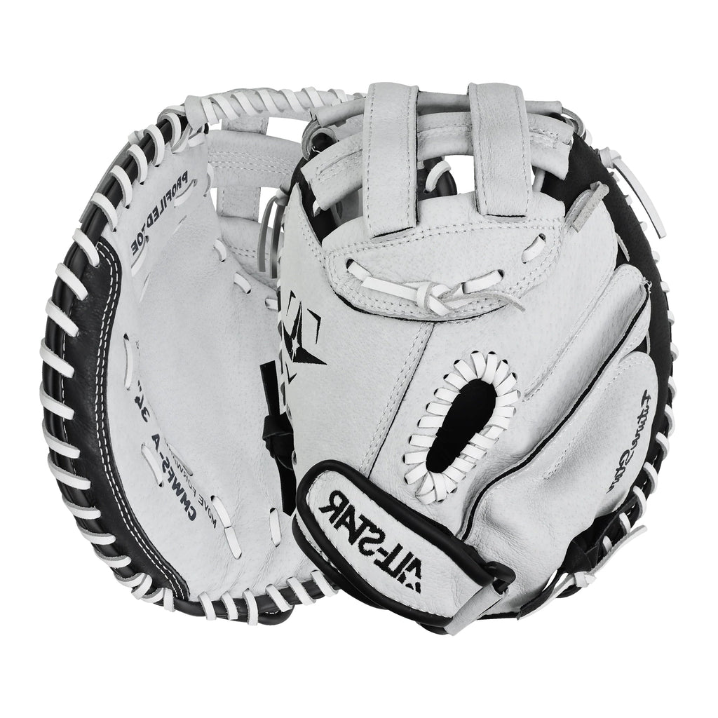 Guante Para Catcher Softbol Fastpitch All Star Future Star Series CMW-FS-Y-LHT-WH_BK 32.5 in Lanzador Zurdo