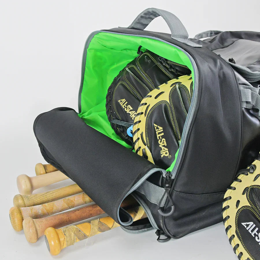 Maleta Beisbol Softbol All Star S7 Elite Con Ruedas BB-S7E-RB