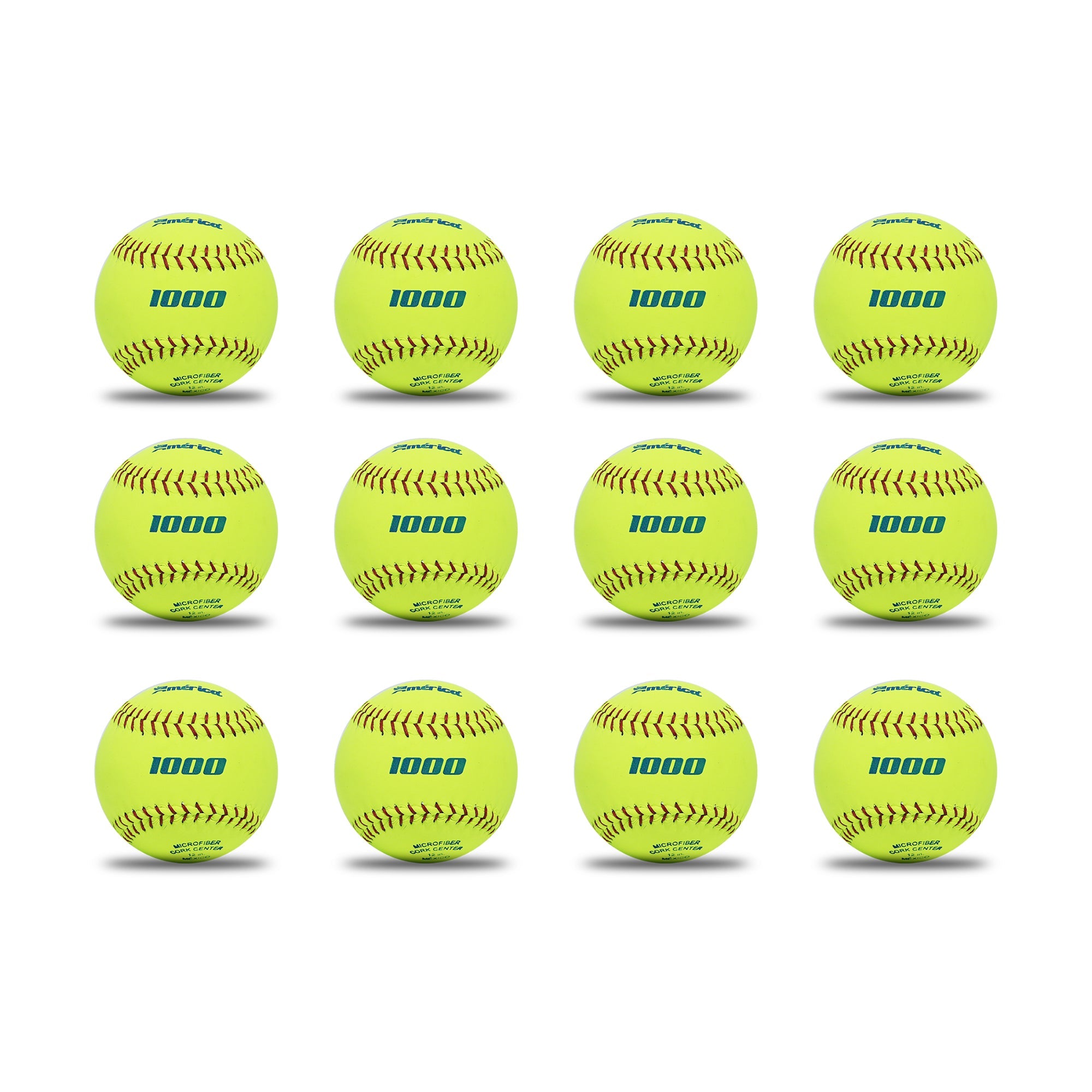 Pelotas Softbol America 1000 Verde