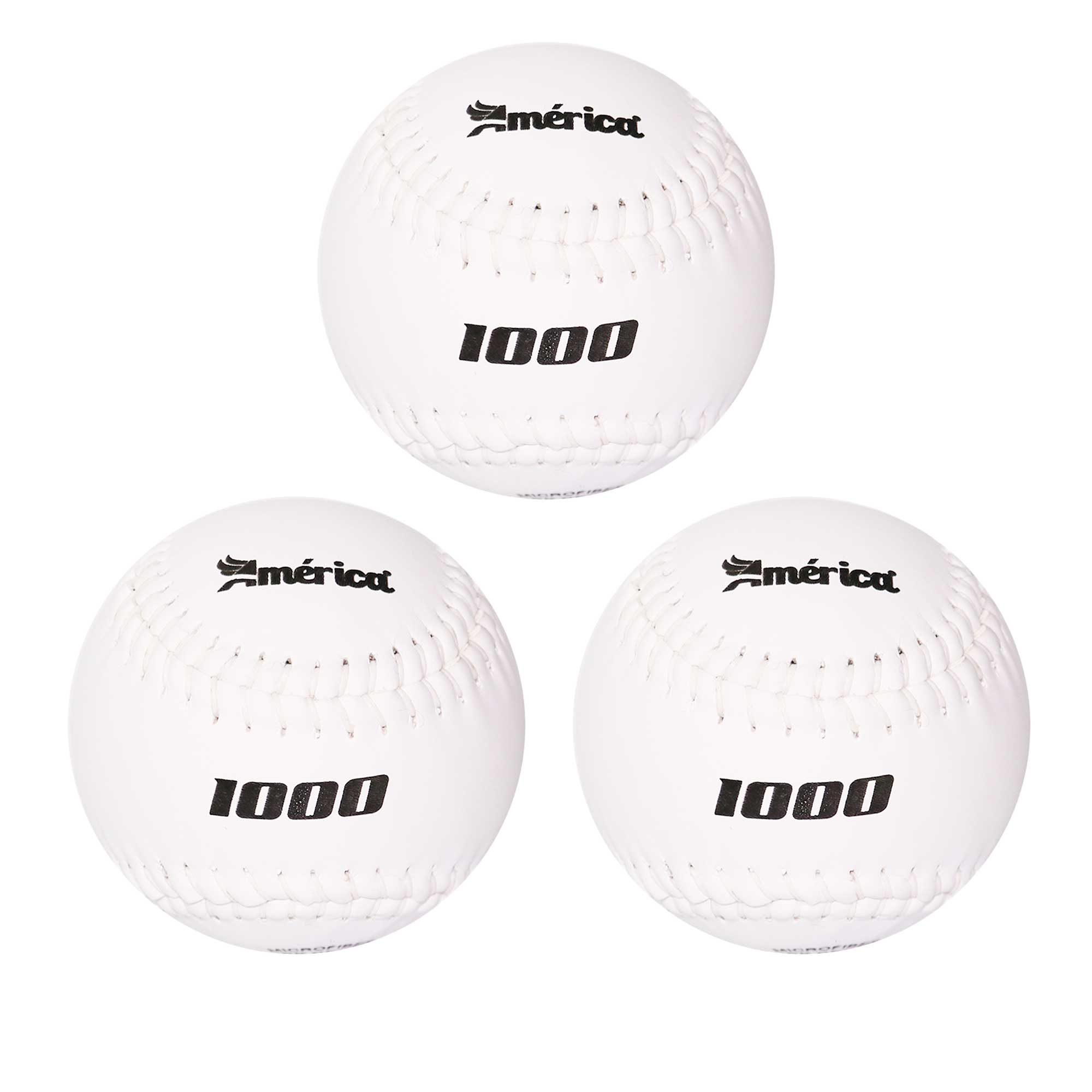 Pelota Softbol America 1000 Blanca