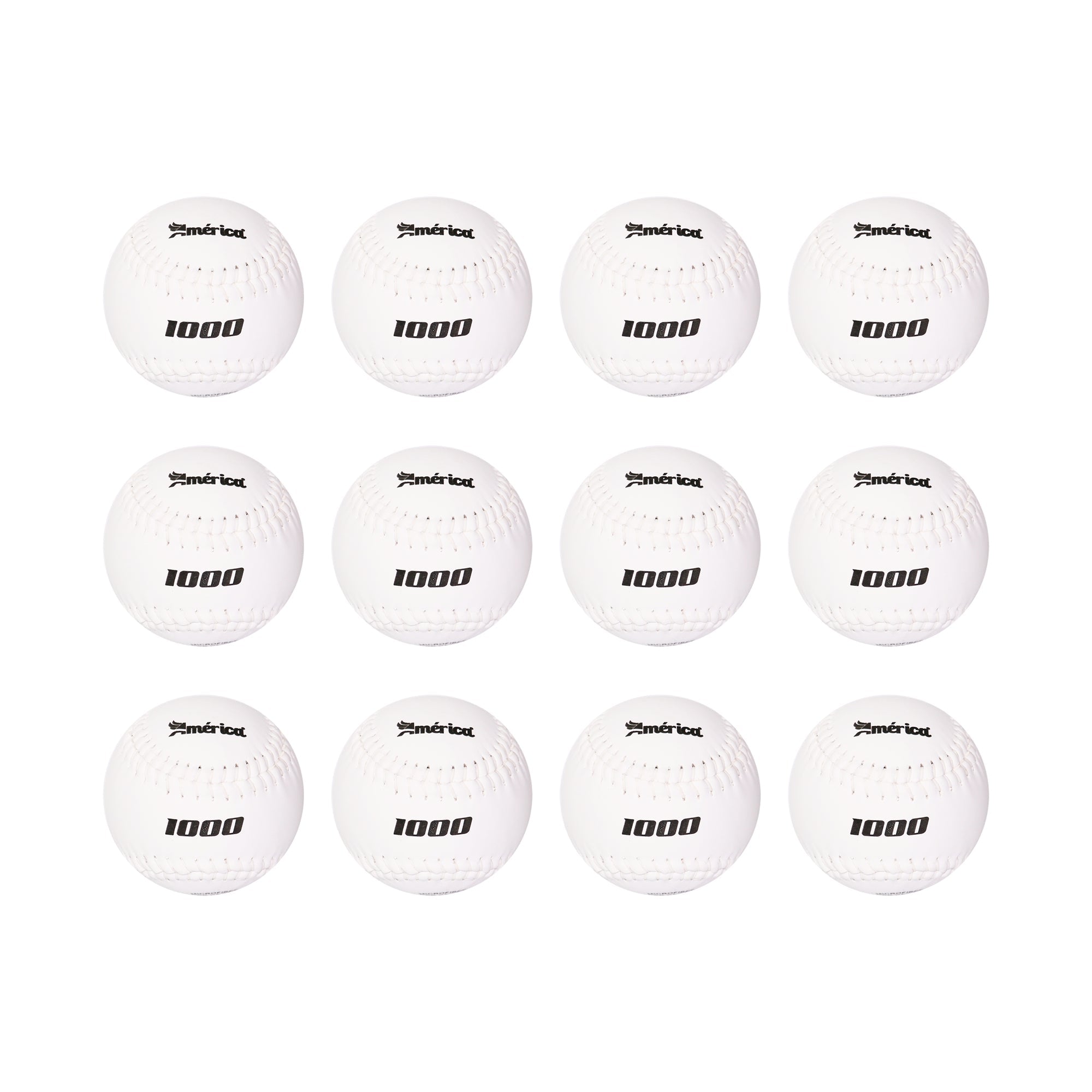 Pelota Softbol America 1000 Blanca
