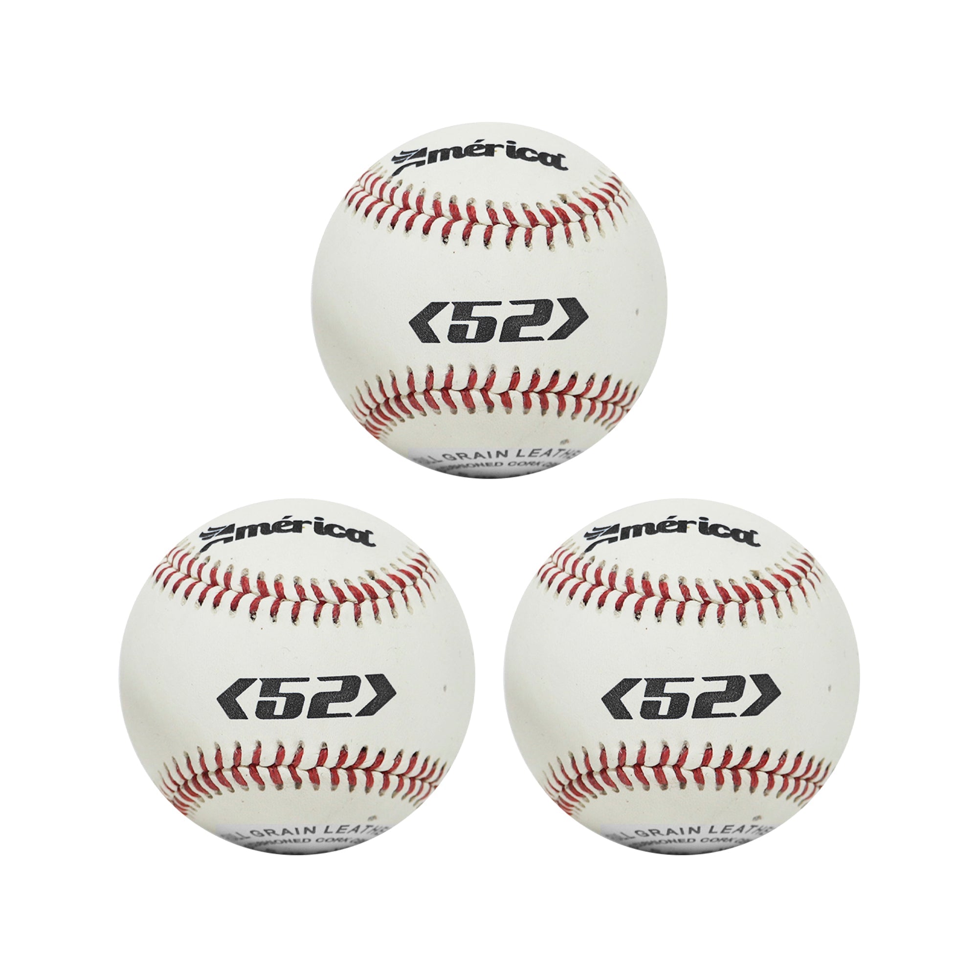 Pelota Beisbol America 52 Piel
