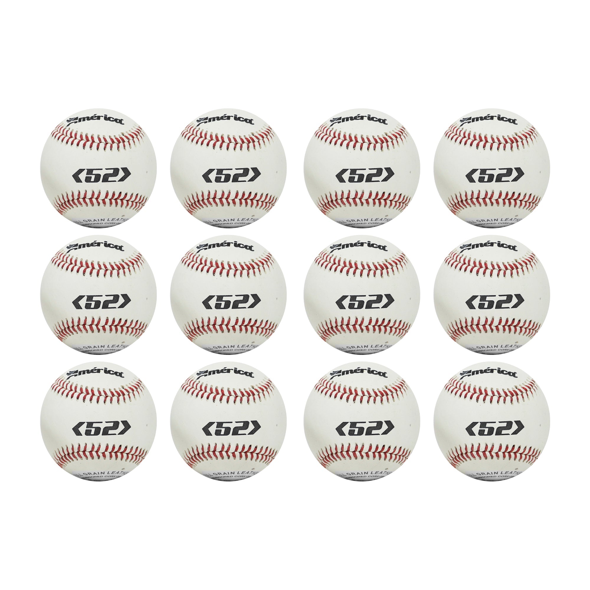 Pelota Beisbol America 52 Piel