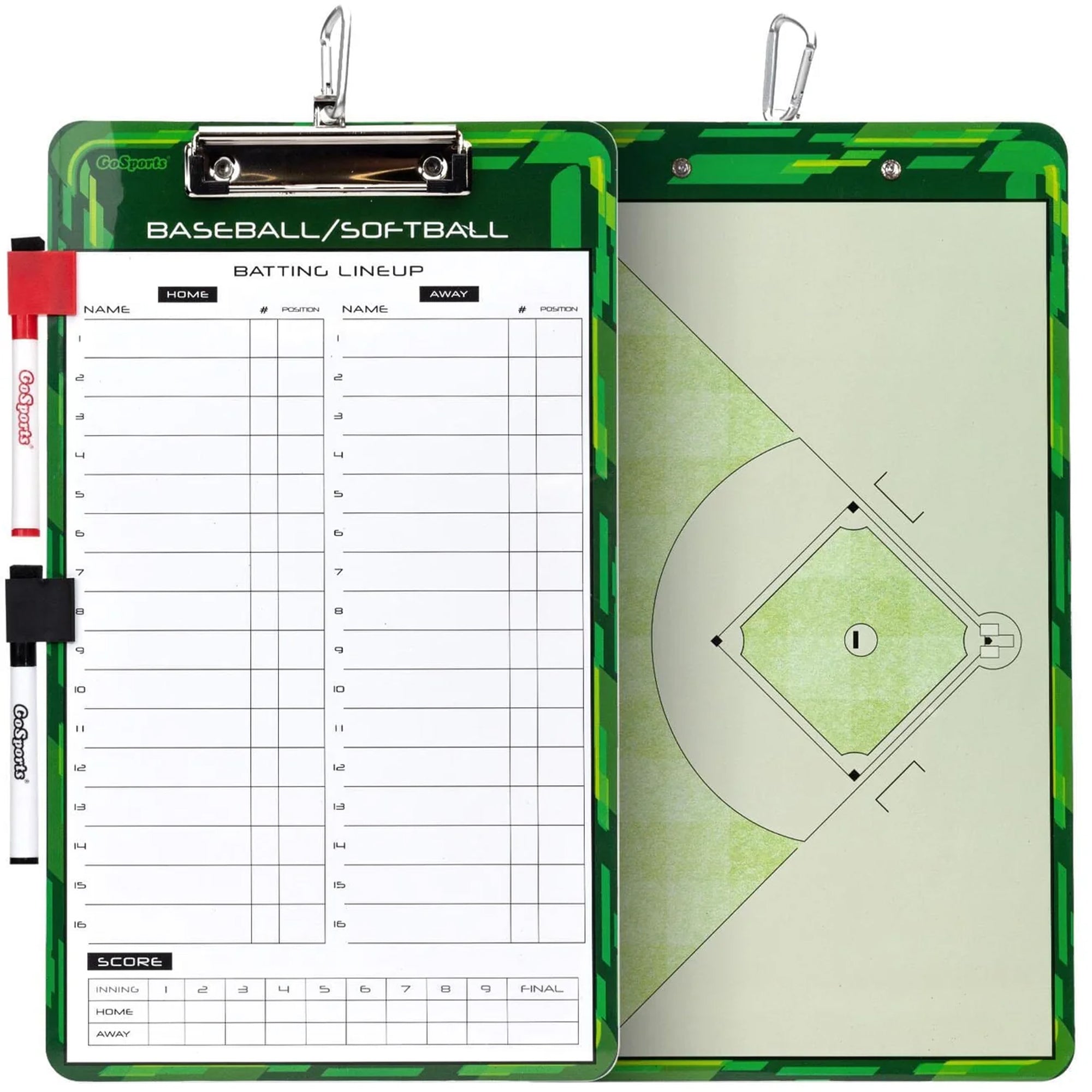 Pizarrón Acrílico Line Up Alineacion Beisbol Softbol GoSports