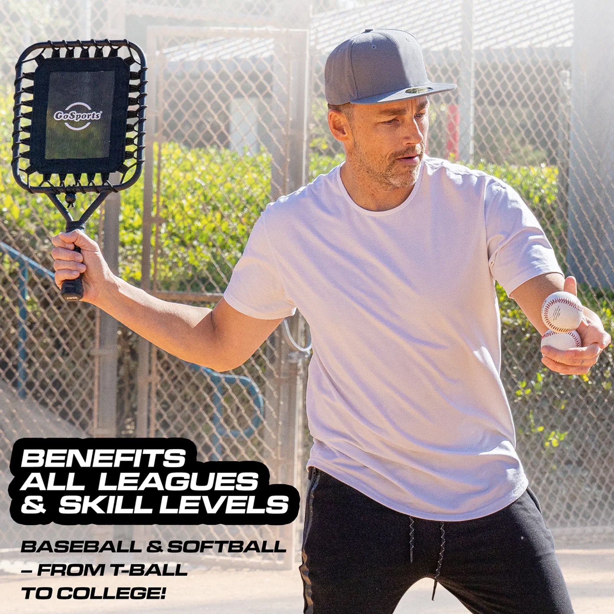 Raqueta Entrenamiento Para Flys, Lineas y Rodados GoSports