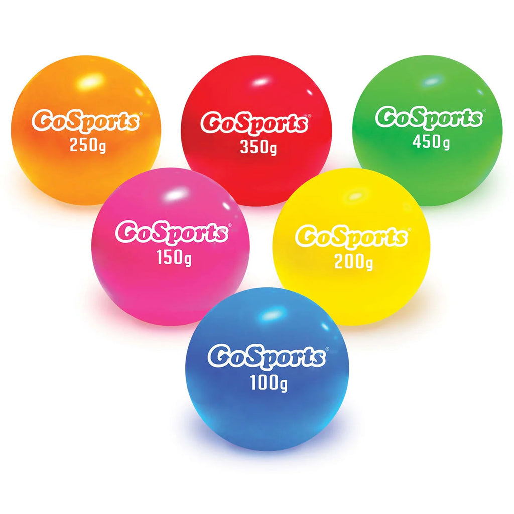 Set 6 Pelotas Peso Entrenamiento Pro GoSports