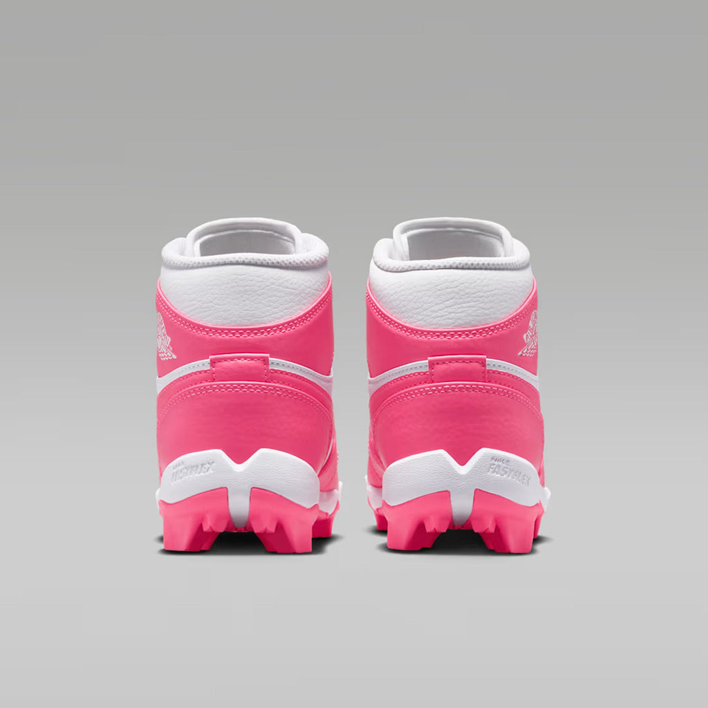 Spikes Beisbol Softbol Nike Jordan 1 Rosa Blanco Infantil