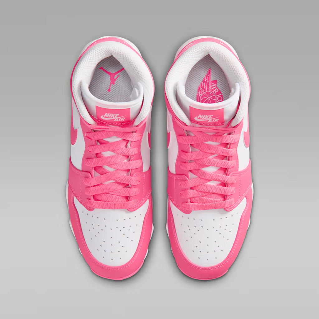 Spikes Beisbol Softbol Nike Jordan 1 Rosa Blanco Infantil