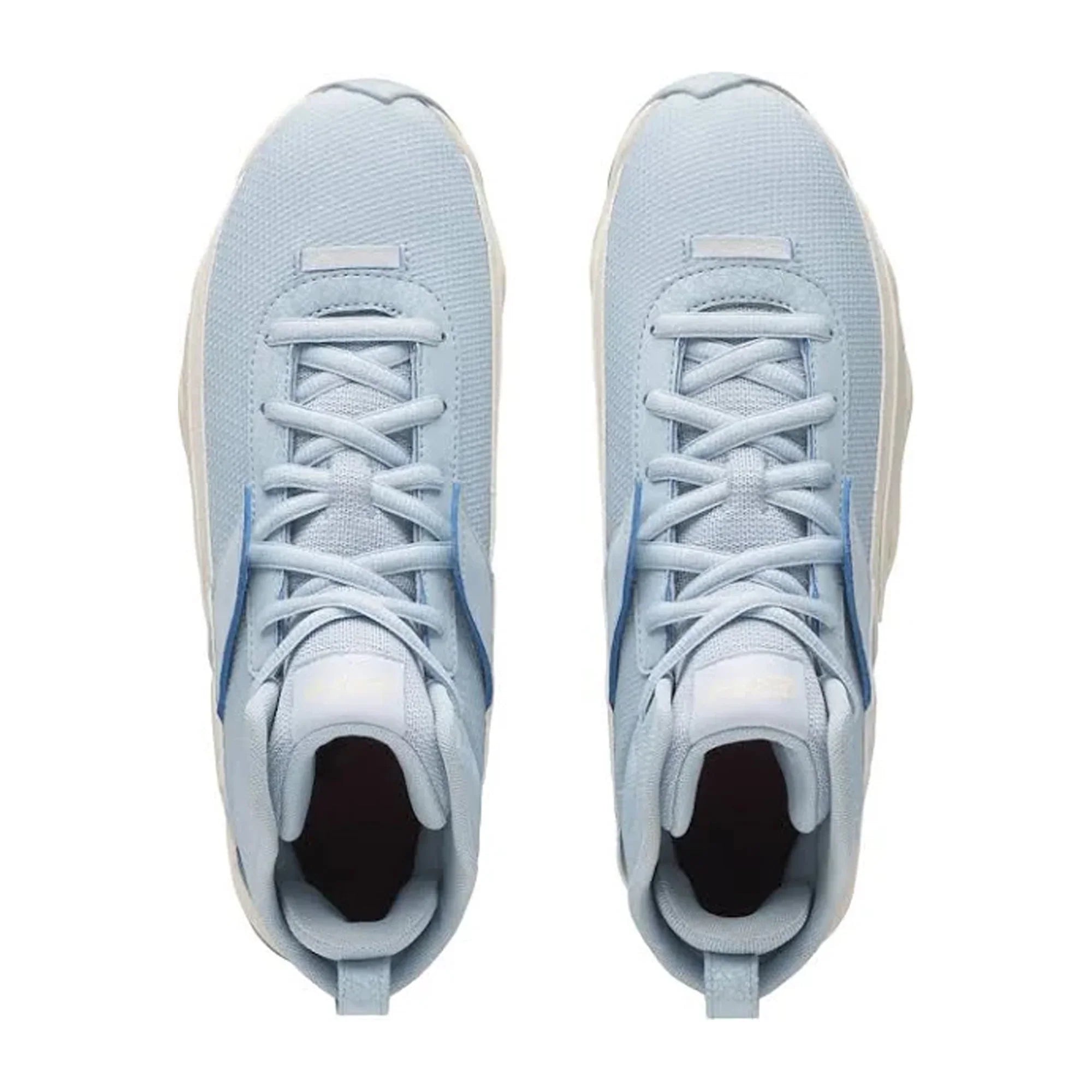 Spikes Beisbol Softbol Under Armour Harper 10 RM Mid Azul Blanco INFANTIL