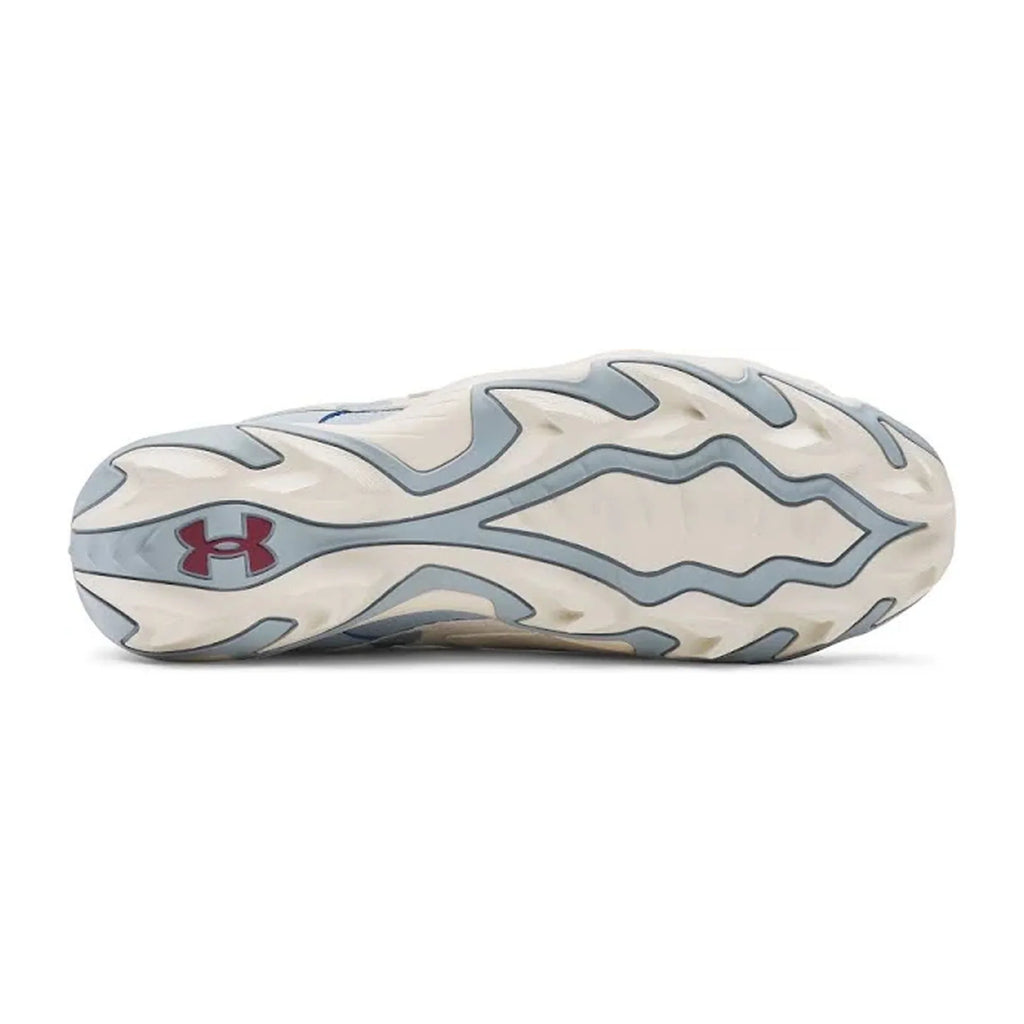 Spikes Beisbol Softbol Under Armour Harper 10 RM Mid Azul Blanco INFANTIL