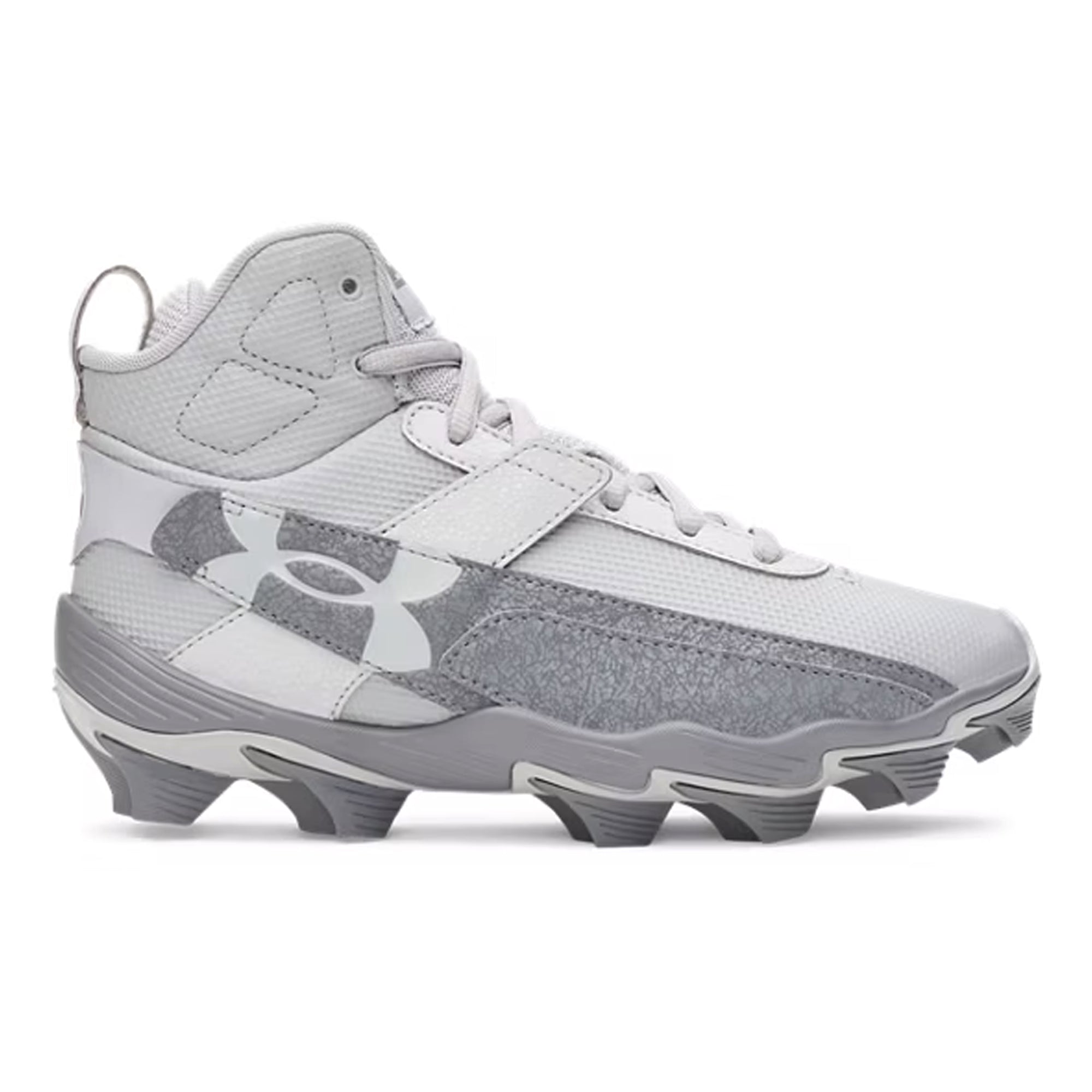 Spikes Beisbol Softbol Under Armour Harper 10 RM Mid Gris INFANTIL