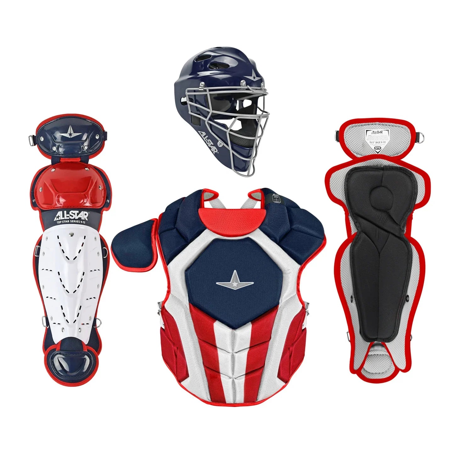 Equipo de Catcher Beisbol All Star Top Star Series Infantil (7 a 9 años)