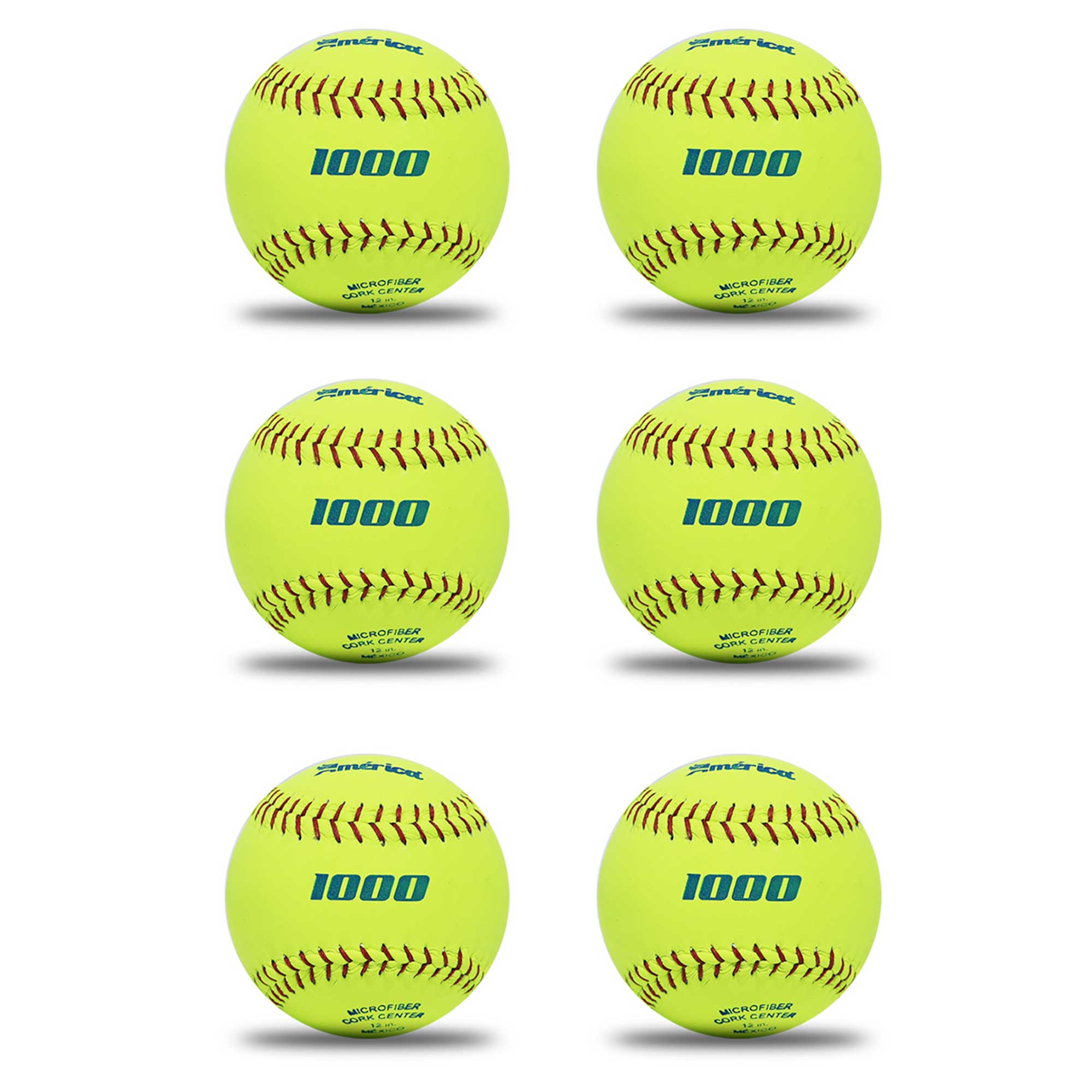 Pelotas Softbol America 1000 Verde